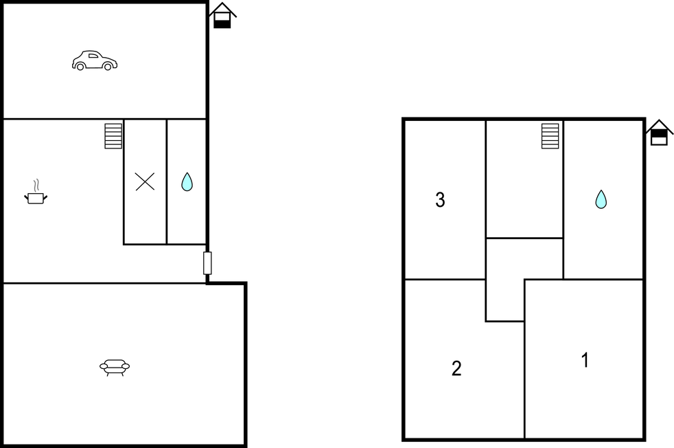 Ferienhaus - Landudec , Frankreich - FBF165 