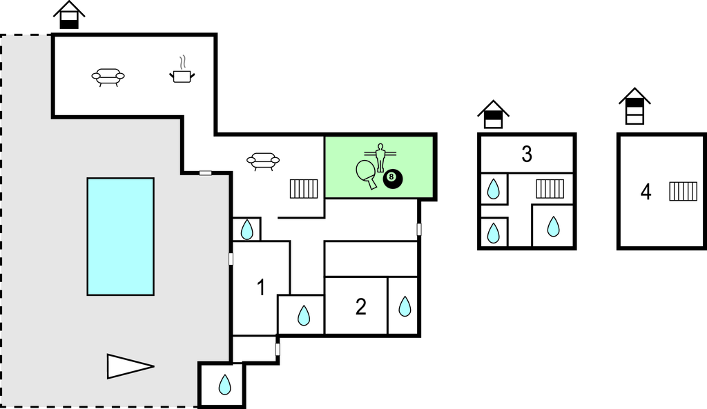 Ferienhaus - Guisseny , Frankreich - FBF636 