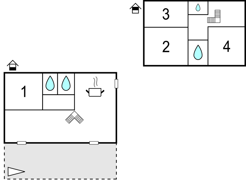 Semesterhus - Port Manech , Frankrike - FBF376 