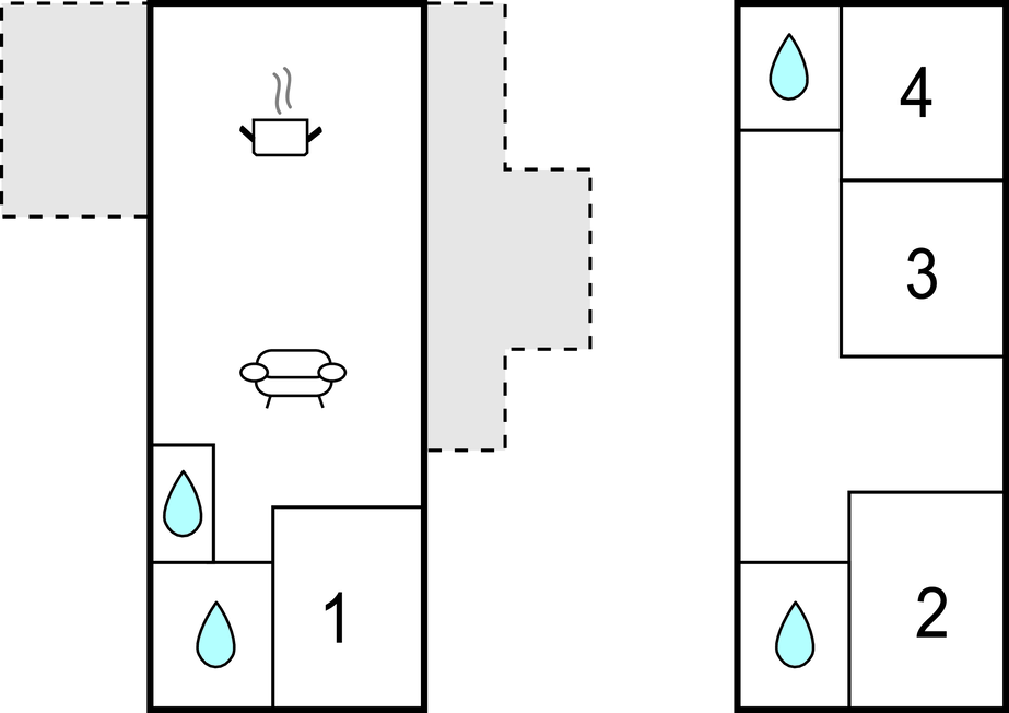 Ferienhaus - Névez , Frankreich - FBF767 