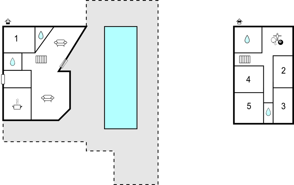 Ferienhaeuser - Montfort-sur-Meu , Frankreich - FBI136 