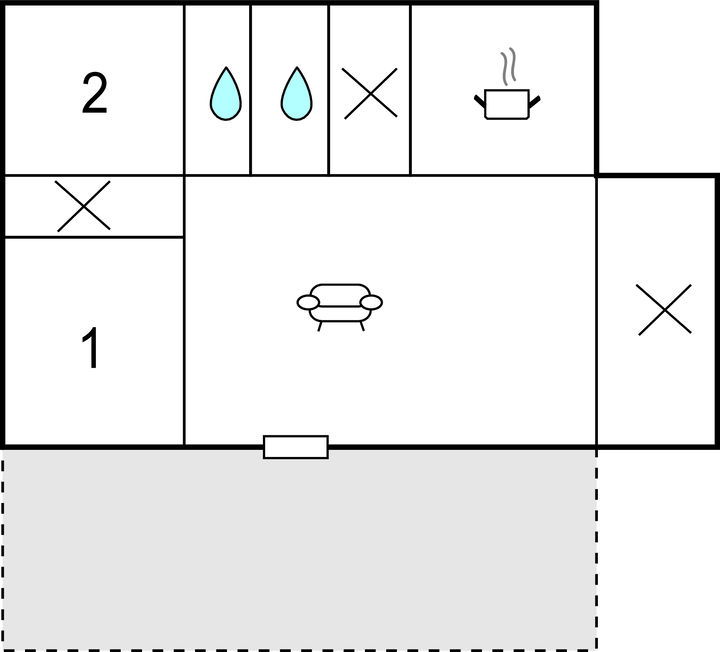 Ferienhaus - Saint Michel Chef Chef , Frankreich - FBL077 