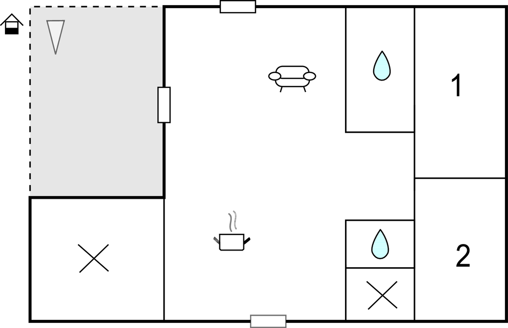 Location de vacances - Landévant , France - FBM274 