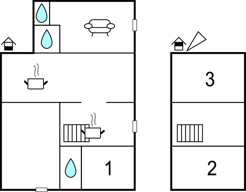 Semesterhus - Rioux , Frankrike - FCH049 