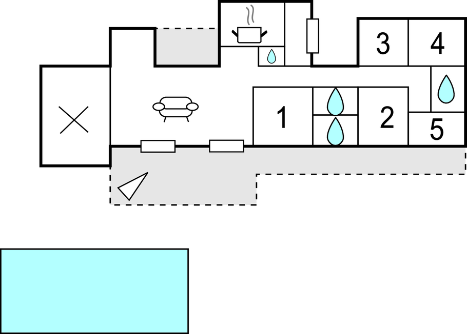 Feriehus - Gonfaron , Frankrike - FCV930 