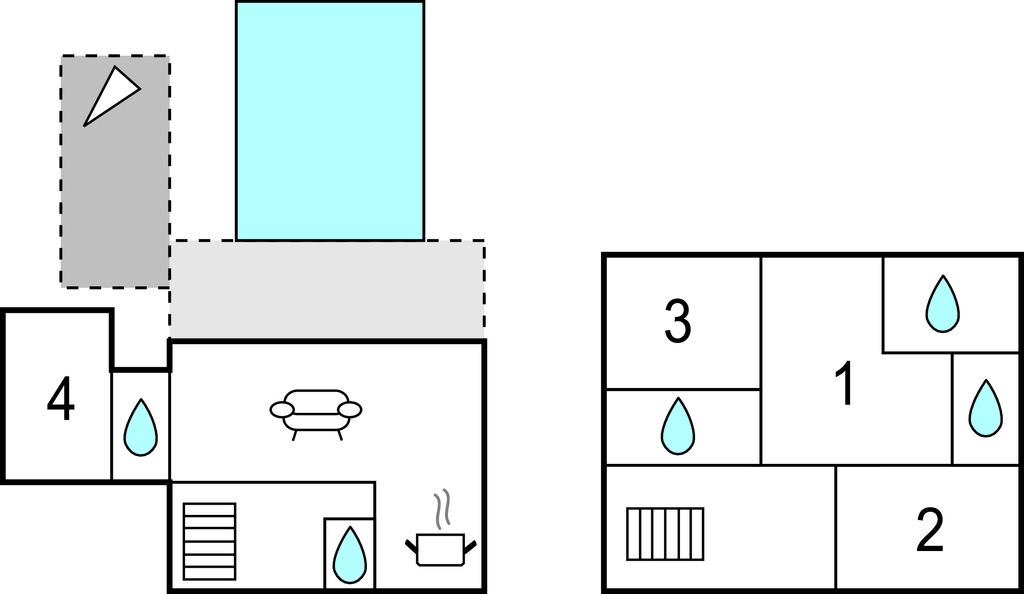 Feriehuse - Grimaud , Frankrig - FCV983 