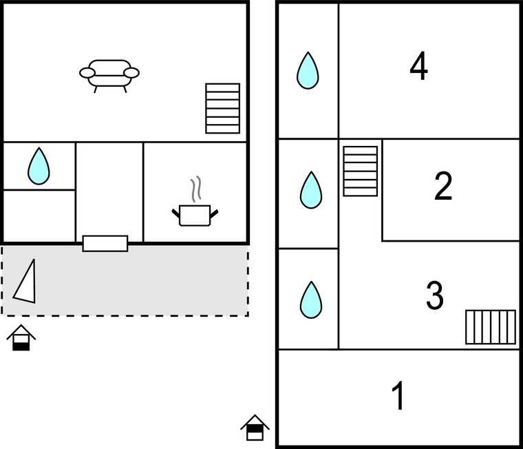 Location de vacances - Coudray-au-Perche , France - FEE007 