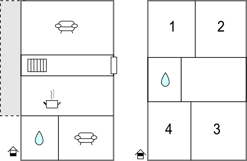 Semesterhus - Saint-Viâtre , Frankrike - FEL034 
