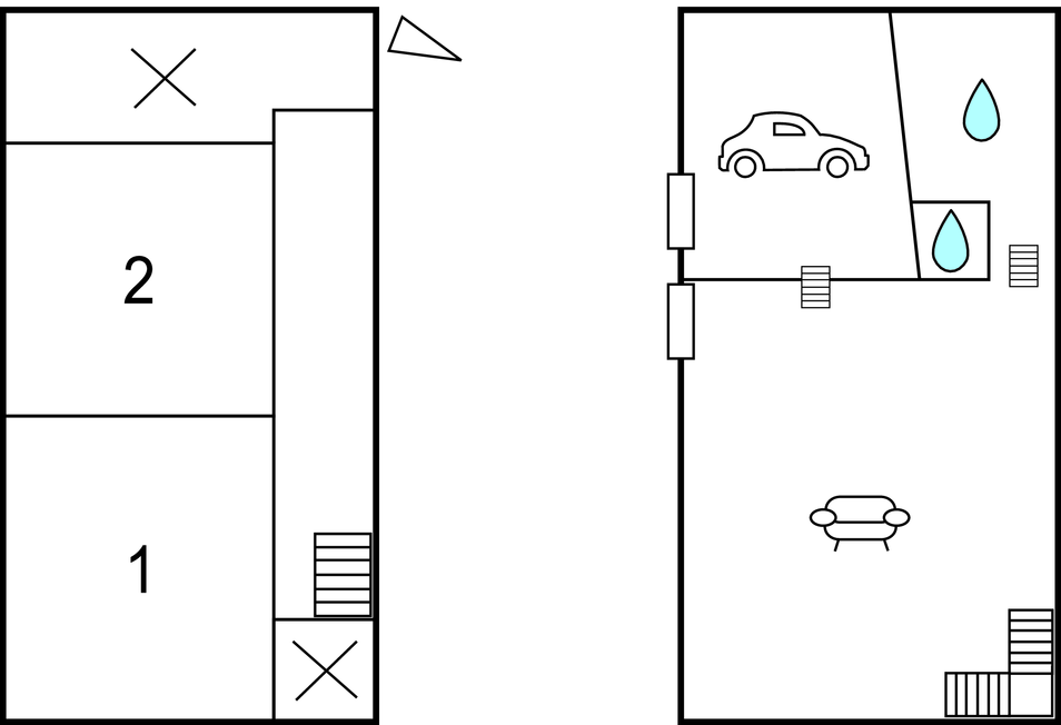Feriehuse - Landreville , Frankrig - FHB003 