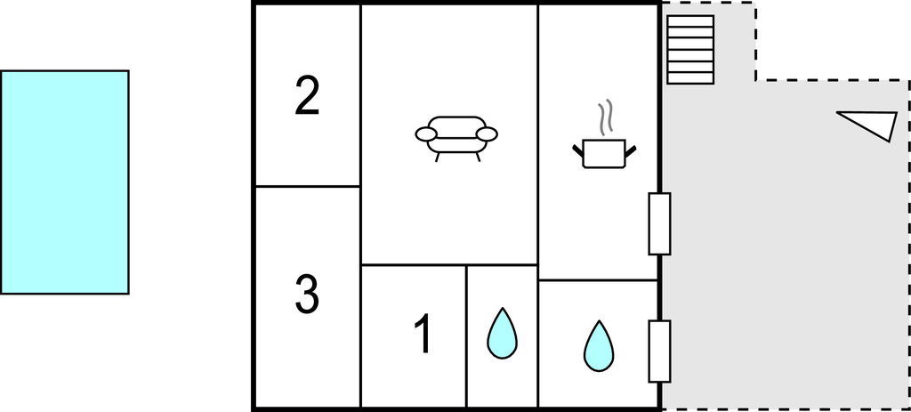 Ferienhaus - Santa Maria Poggio , Frankreich - FKO345 
