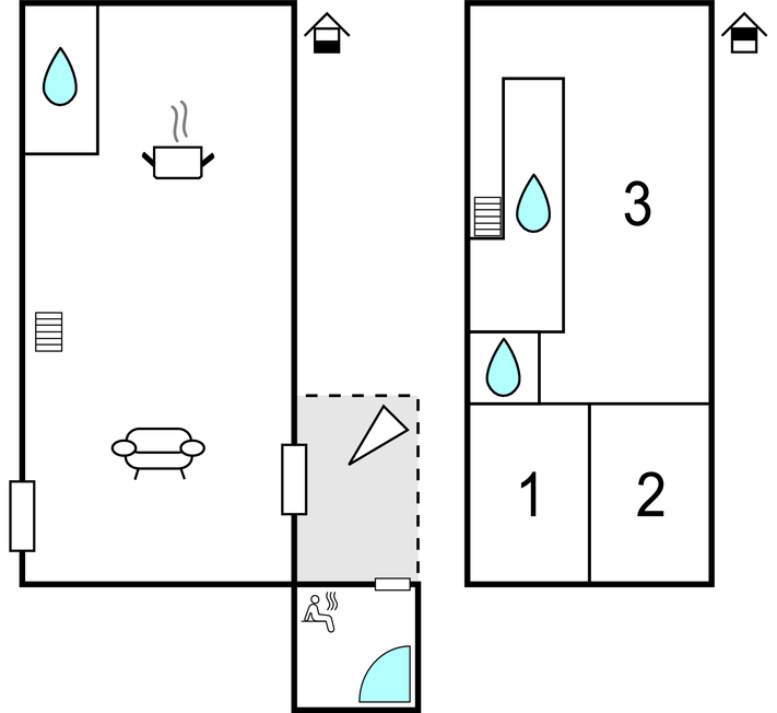 Feriehuse - Narbonne , Frankrig - FLA147 