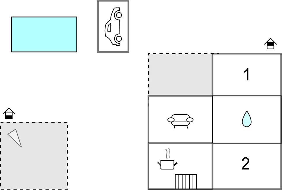 Feriehus - Pennautier , Frankrike - FLA362 