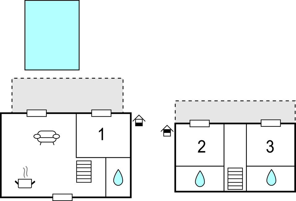 Location de vacances - Saint-Laurent-de-la-Cabrerisse , France - FLA334 