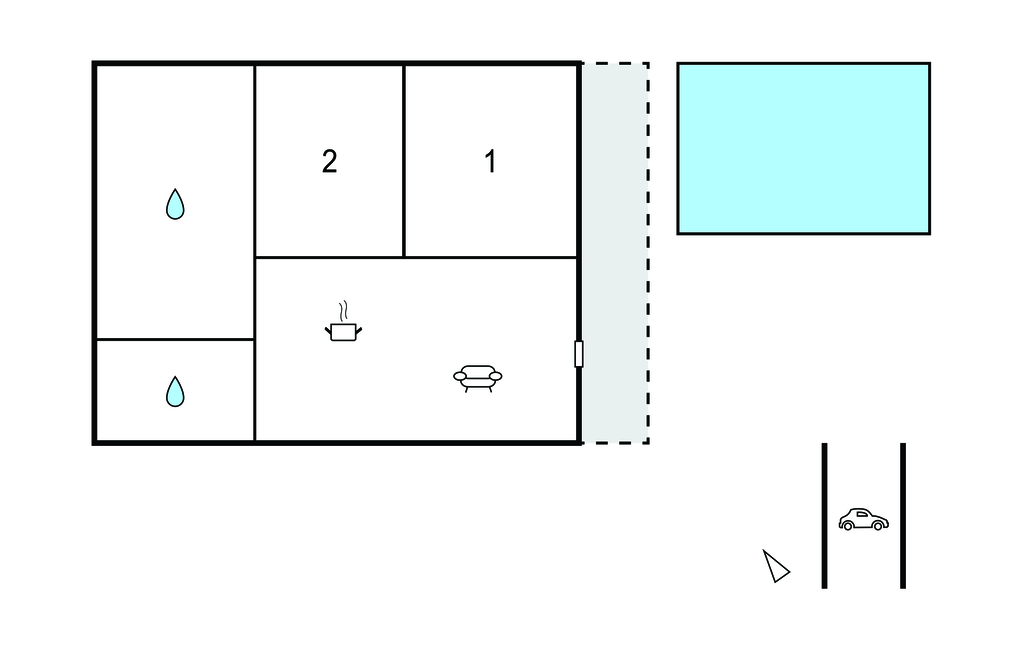 Location de vacances - Portel Des Corbières , France - FLA406 