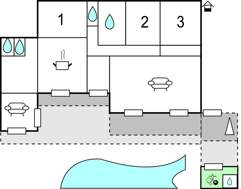 Feriehuse - Les Angles , Frankrig - FLG416 
