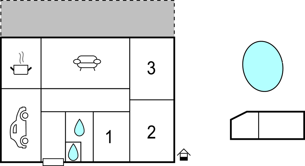 Location de vacances - Les-Salles-du-Gardon , France - FLG631 