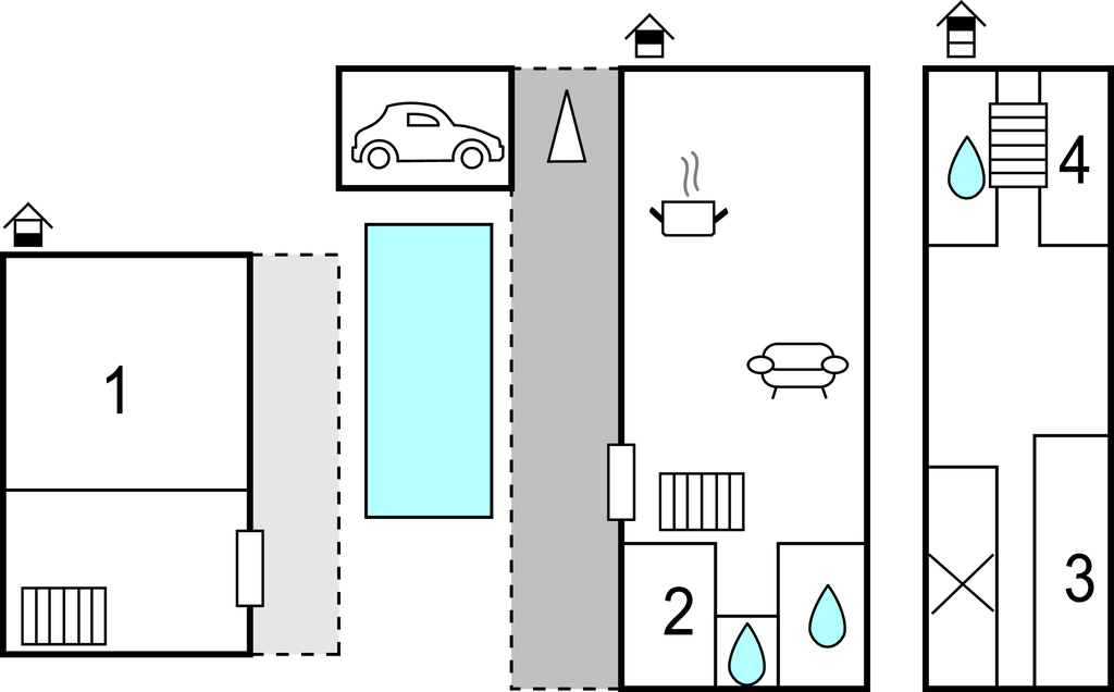 Ferienhaus - St Privat des Vieux , Frankreich - FLG638 