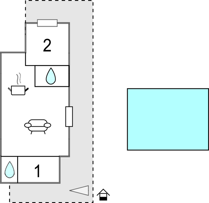 Location de vacances - Aramon , France - FLG847 