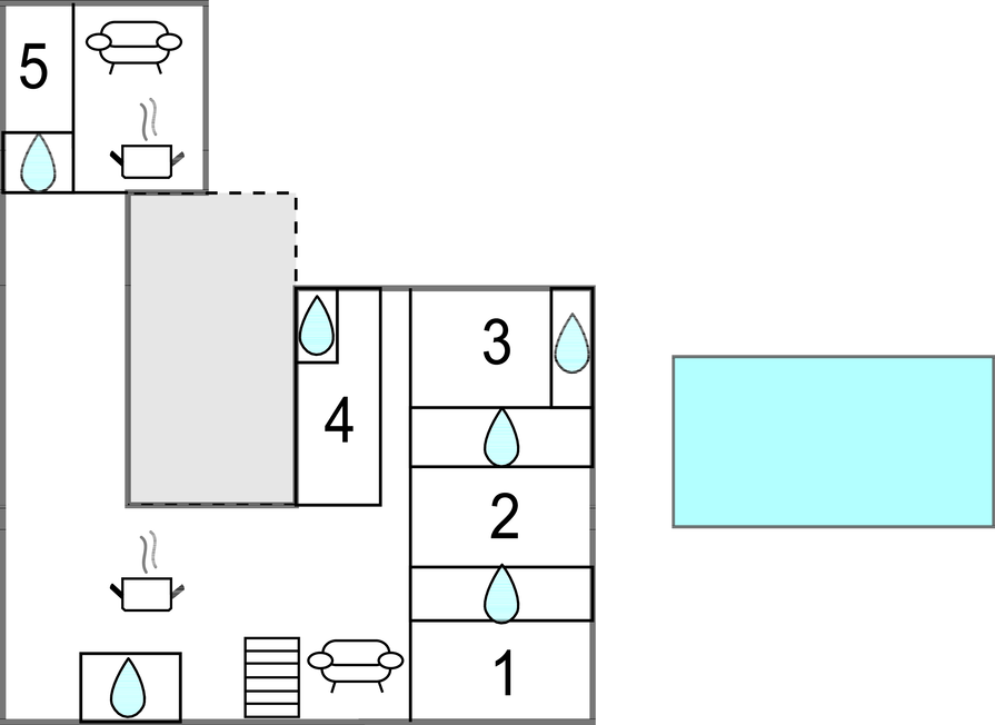 Location de vacances - Lussan , France - FLG853 