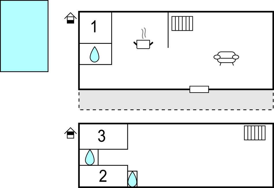 Domy wakacyjne - Fontareches , Francja - FLG883 