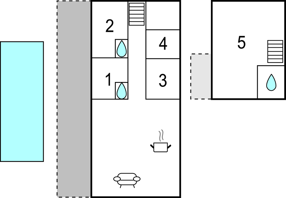 Semesterhus - Saint-Siffret , Frankrike - FLG893 