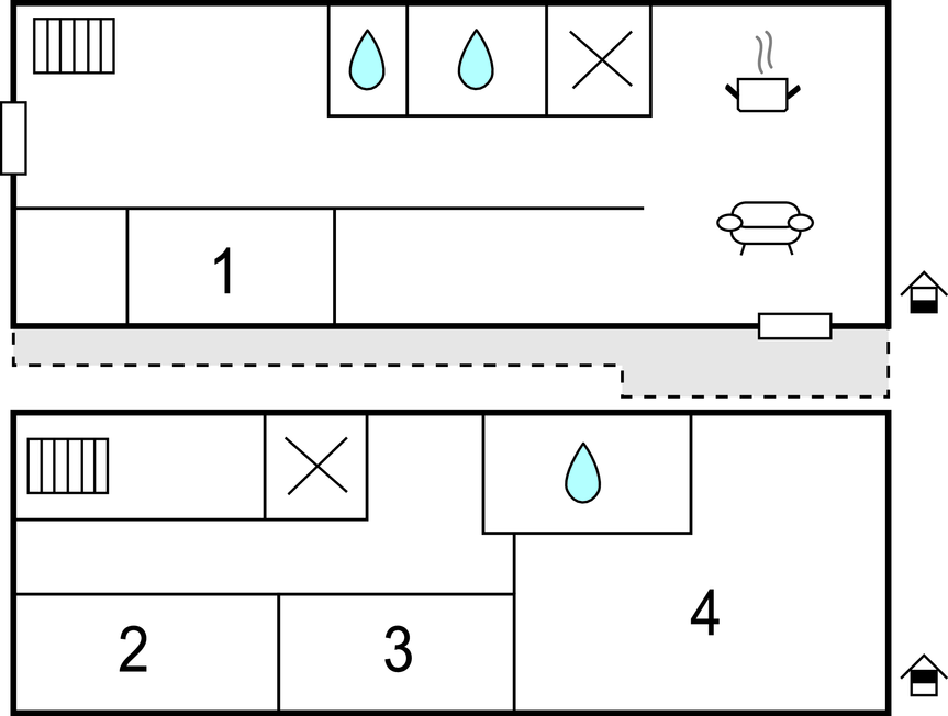 Feriehuse - Murviel-lès-Montpellier , Frankrig - FLH536 