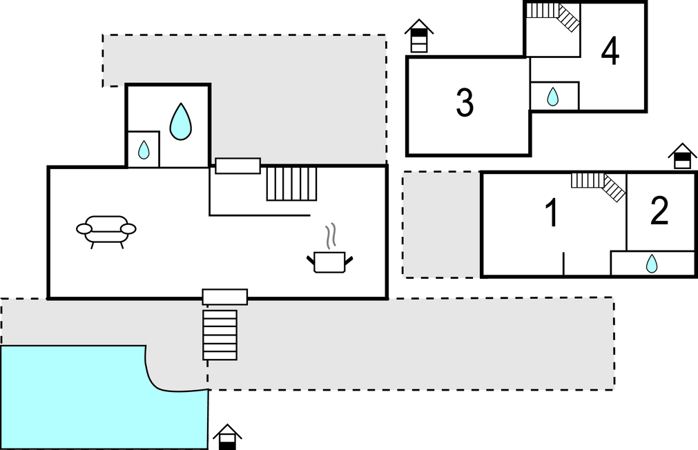Semesterhus - Sète , Frankrike - FLH016 