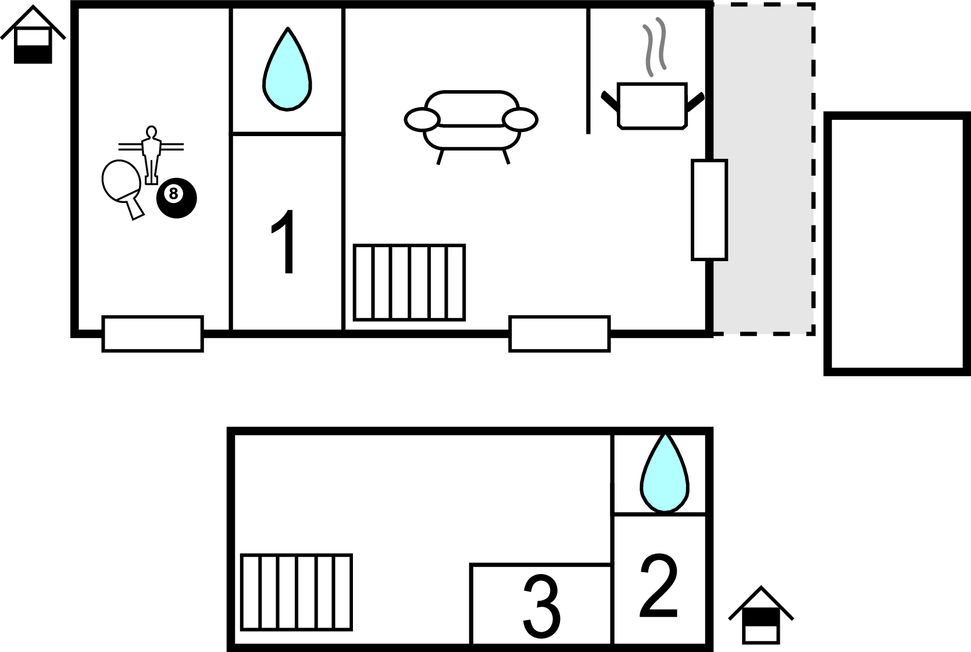 Ferienhaus - Aigues-Vives , Frankreich - FLH517 