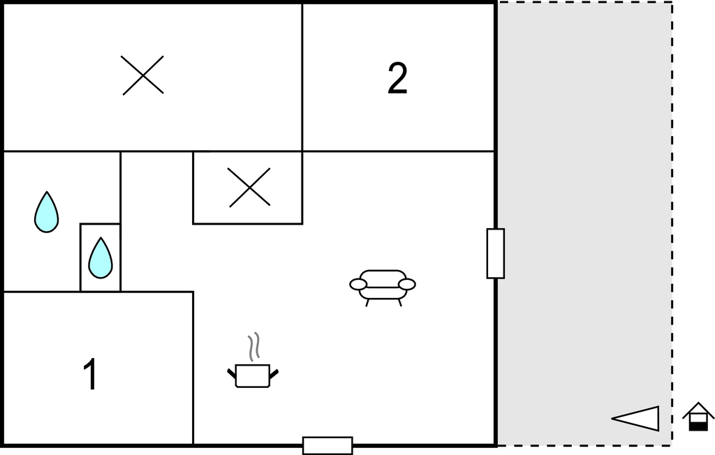 Feriehuse - Cessenon sur Orb , Frankrig - FLH614 