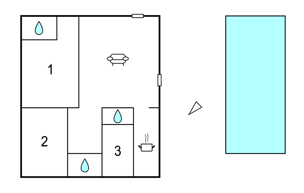 Location de vacances - Vieussan , France - FLH663 