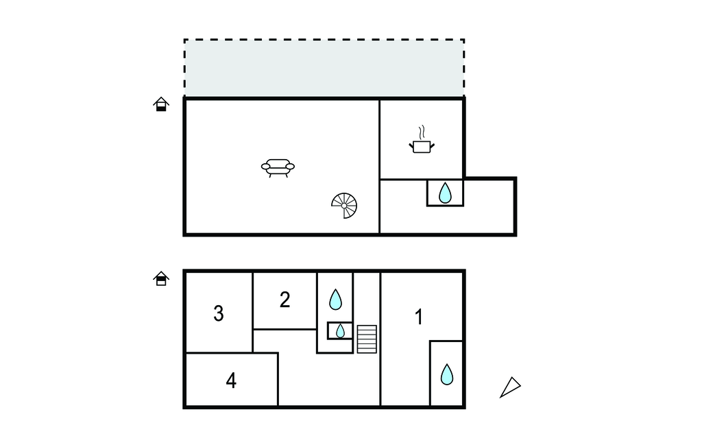 Location de vacances - Causses et Veyran , France - FLH702 