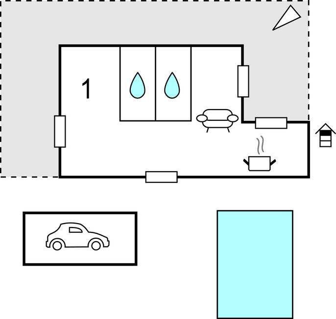 Ferieleilighet - Ile de la Lagune Saint Cyprien , Frankrike - FLP198 