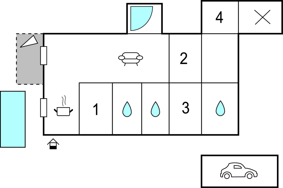 Semesterhus - Canet en Roussillon , Frankrike - FLP241 