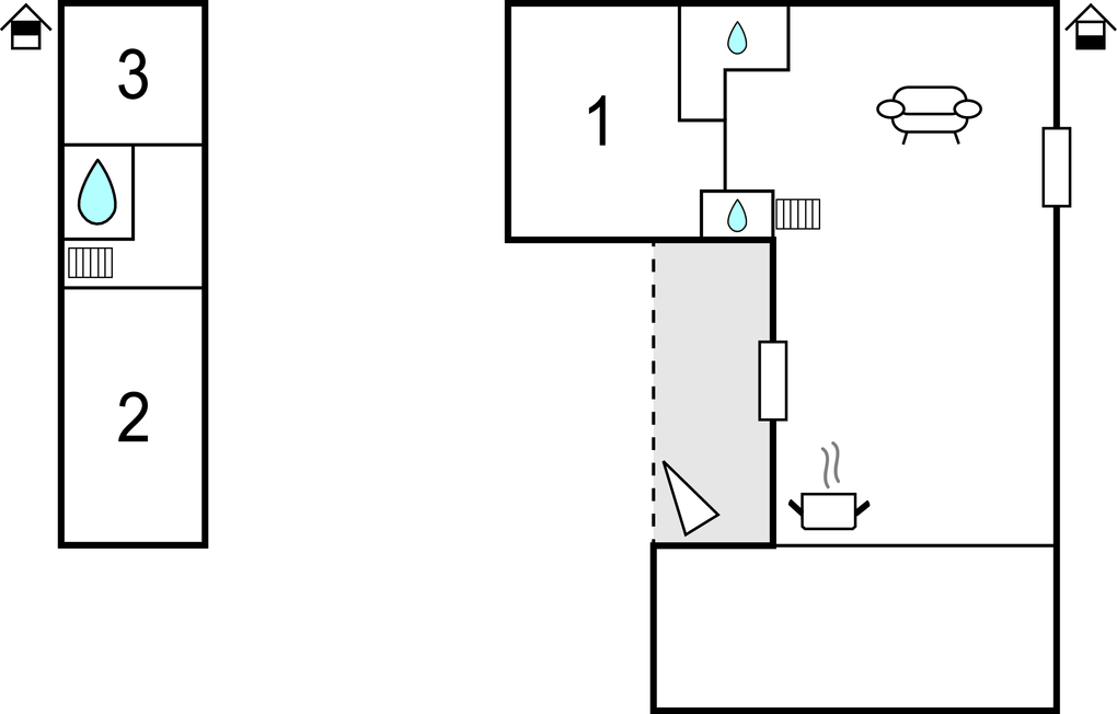 Feriehus - Montfaucon , Frankrike - FML092 