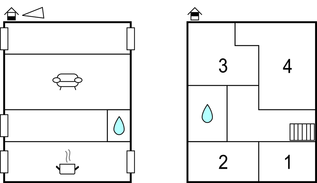 Ferienhaus - Honfleur , Frankreich - FNC071 