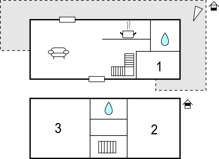 Semesterhus - Equemauville , Frankrike - FNC235 