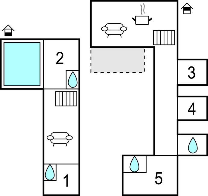 Semesterhus - Le Mesnil-Jourdain , Frankrike - FNE027 