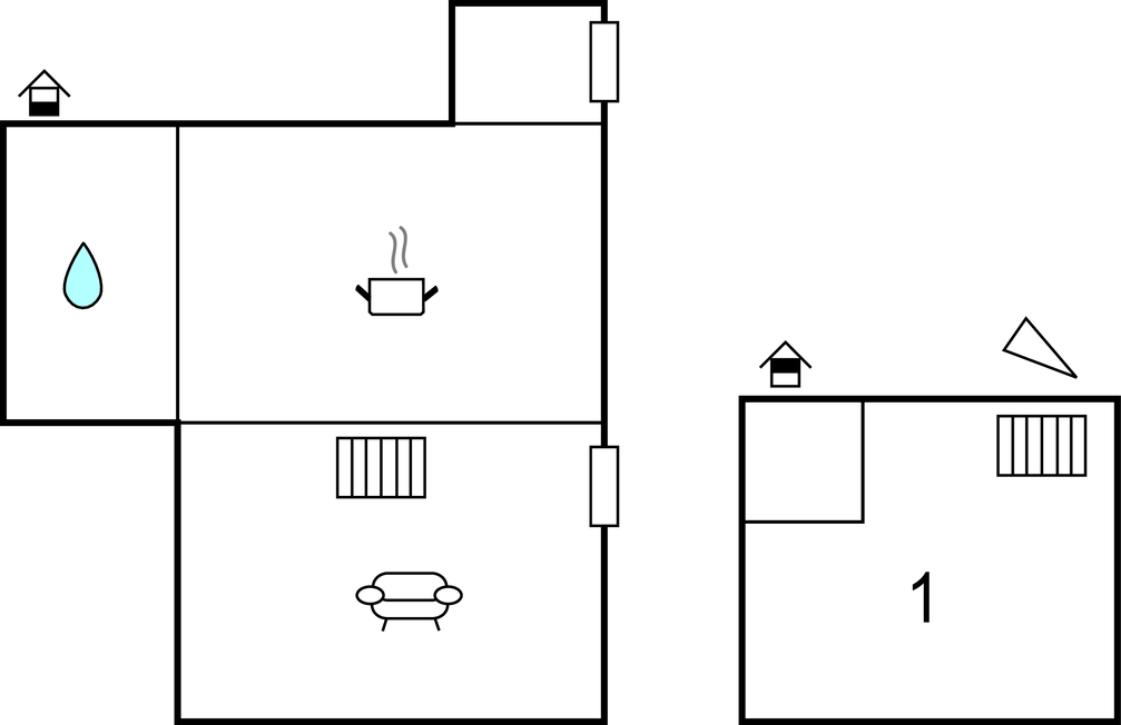 Semesterhus - Digosville , Frankrike - FNM154 