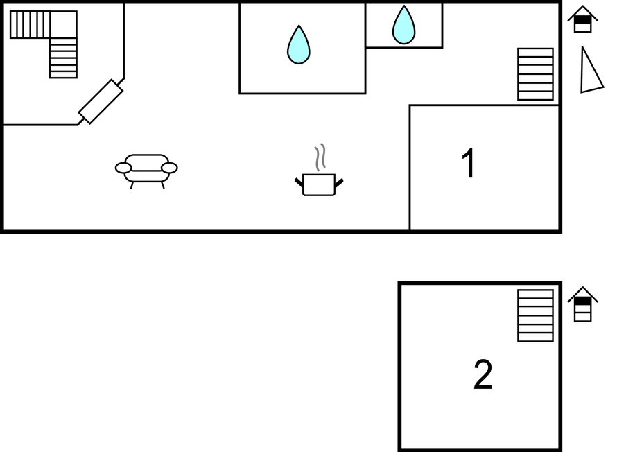Semesterlägenhet - Ponts sous Avranches , Frankrike - FNM377 