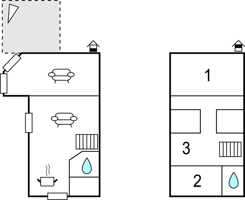 Semesterhus - Vasteville , Frankrike - FNM379 