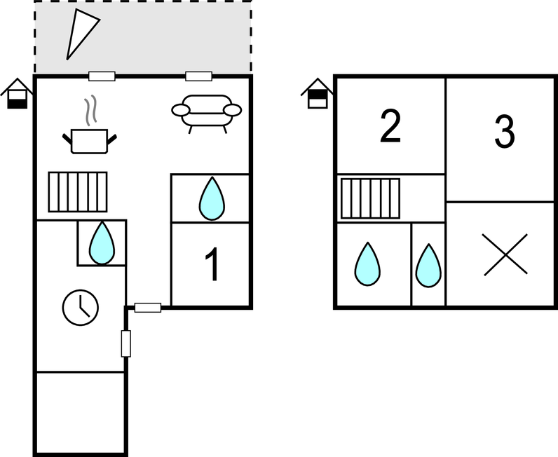 Feriehus - Saint-Germain-sur-Ay , Frankrike - FNM470 