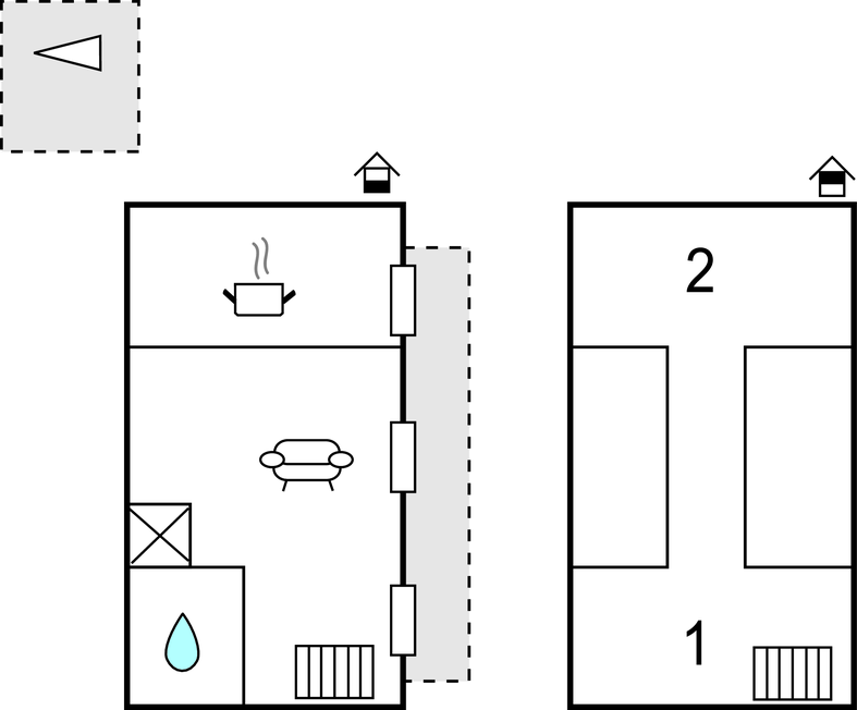 Semesterhus - La Meauffe , Frankrike - FNM497 