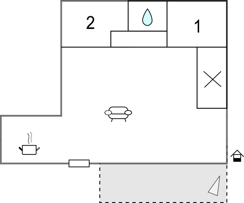 Location de vacances - Agon-Coutainville , France - FNM096 