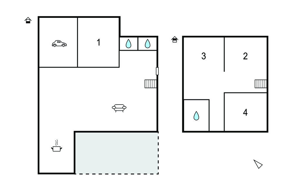Location de vacances - PIROU-PLAGE , France - FNM590 