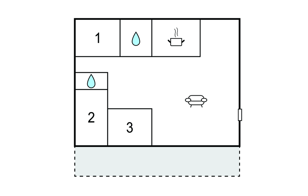 Location de vacances - Pirou Plage , France - FNM594 
