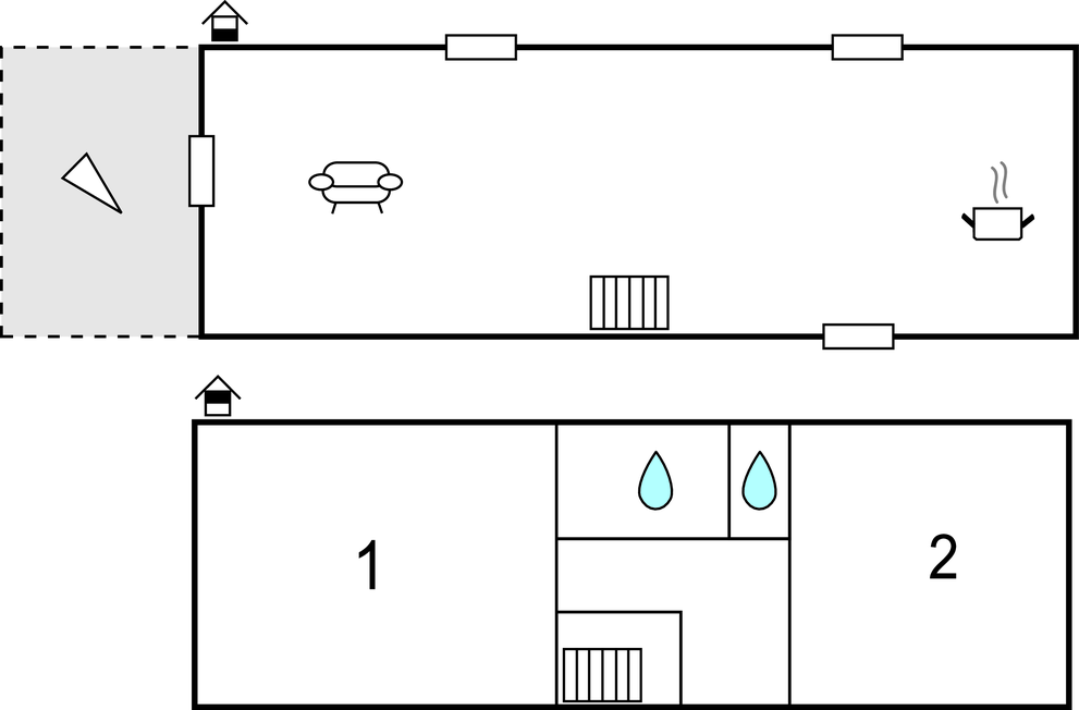 Semesterhus - Le Bourg-Dun , Frankrike - FNS049 