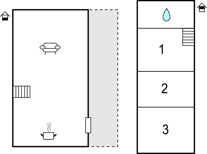 Ferienhaus - Criel sur Mer , Frankreich - FNS083 