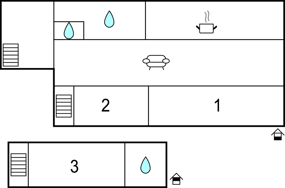 Ferienhaus - Vittefleur , Frankreich - FNS114 