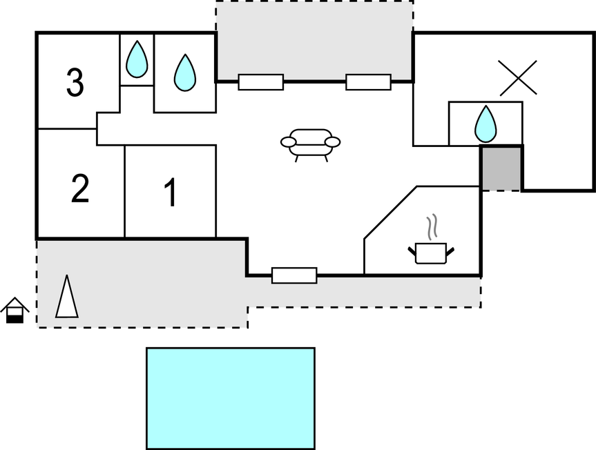 Semesterhus - Montélimar , Frankrike - FPD330 