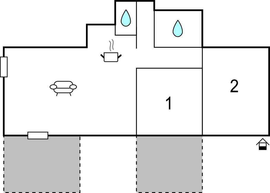 Ferienhaus - Rousset les Vignes , Frankreich - FPD424 